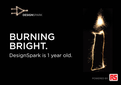 RS Components 慶祝 DesignSpark 成功上線一周年