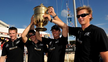 Mirsky wins the 2011 Argo Group Gold Cup. Image - Chris Davies/WMRT